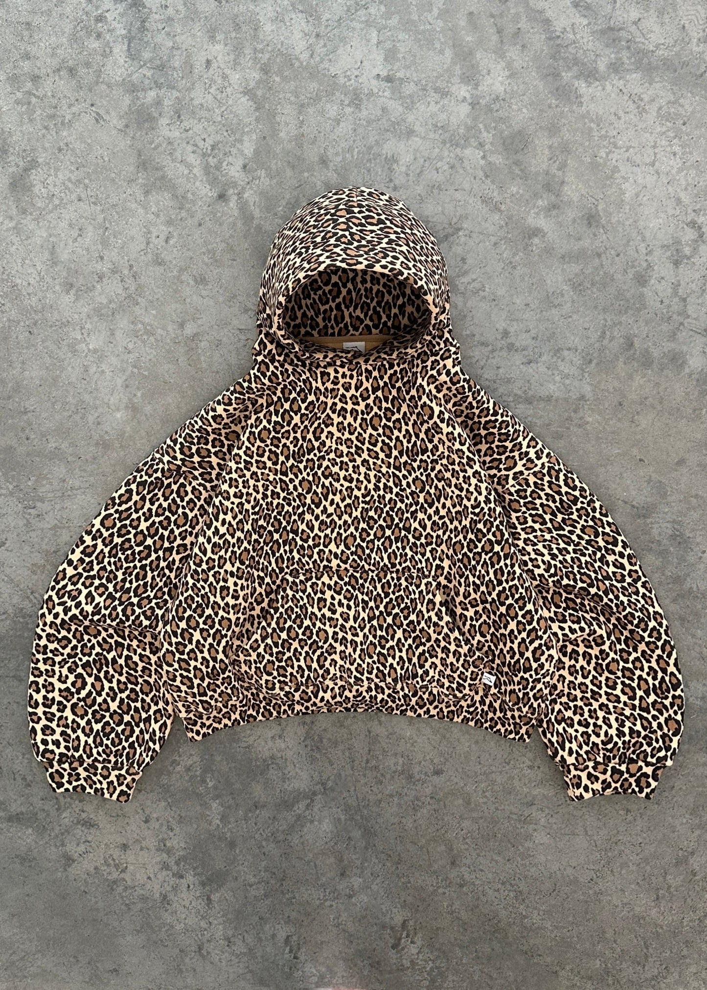 Sudadera con capucha de guepardo